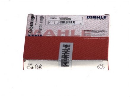 Кільця поршневі OPEL 80,50 X18XE1/Z18XE/Z18XEL (вир-во Mahle) MAHLE / KNECHT 012 02 N0