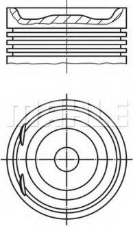 Поршень MAHLE MAHLE / KNECHT 0122000