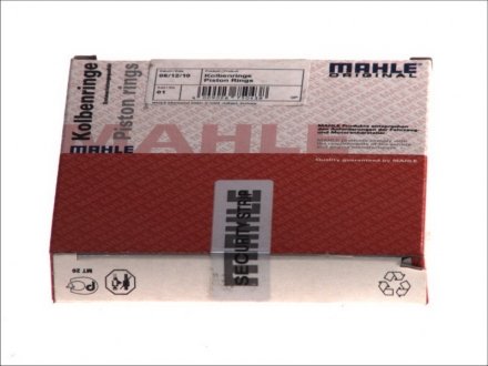 Кільця поршневі RENAULT 1,4/1,6 K4J/K4M 79,50 1,20 x 1,50 x 2,50 mm (вир-во Mahle) MAHLE / KNECHT 022 15 N0