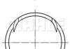 Поршень з кільцями VAG 77,01 1.4i 16V 97- (вир-во Mahle)