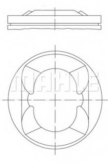 Поршень MAHLE / KNECHT 081PI00110000