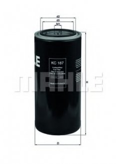 Фильтр топлива KNECHT MAHLE / KNECHT KC187