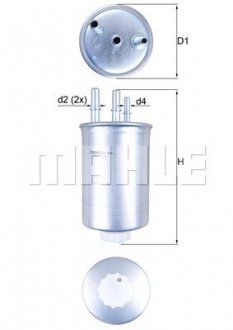 Фильтр топлива MAHLE / KNECHT KL505