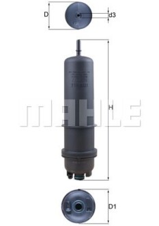 Фильтр топливный KNECHT MAHLE / KNECHT KL8727