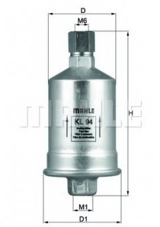 Топливный фильтр MAHLE / KNECHT KL94