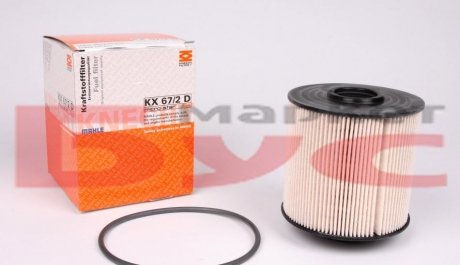 Топливный фильтр / BEHR MAHLE / KNECHT KX 67/2D