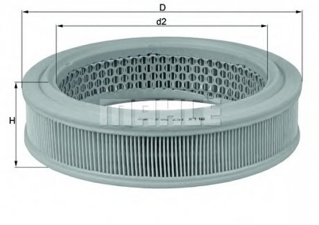 Фільтр повітряний KNECHT MAHLE / KNECHT LX157 (фото 1)