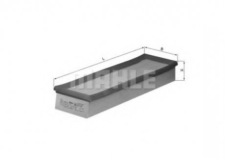 Фільтр повітряний KNECHT MAHLE / KNECHT LX35