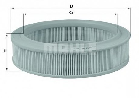 Фільтр повітряний KNECHT MAHLE / KNECHT LX81