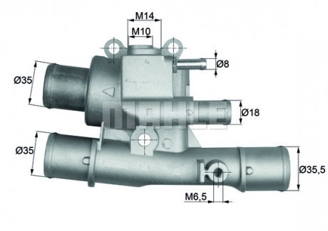 Термостат MAHLE / KNECHT TI12488