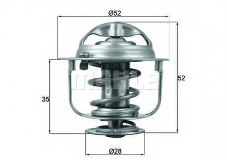 Термостат MAHLE / KNECHT TX16588D (фото 1)