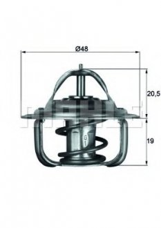 Термостат MAHLE / KNECHT TX183D (фото 1)