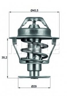 Термостат системи охолодження MAHLE MAHLE / KNECHT TX8189D