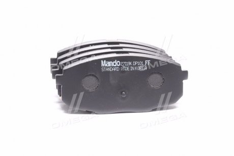 Колодки тормозные передние (58101-1MA01) Hyundai i30/KIA Cee\'d, Cerato (09-) MANDO MPK36