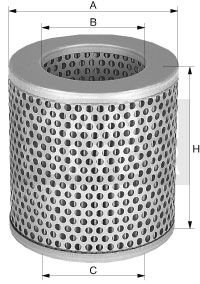 Фильтр воздушный -FILTER MANN C181463