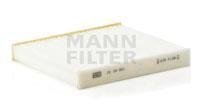 Фильтр воздуха (салона) -FILTER MANN CU16001