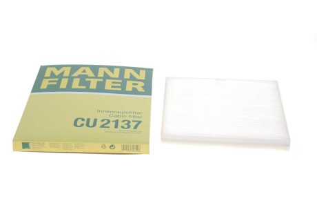 Фільтр салону -FILTER MANN CU2137