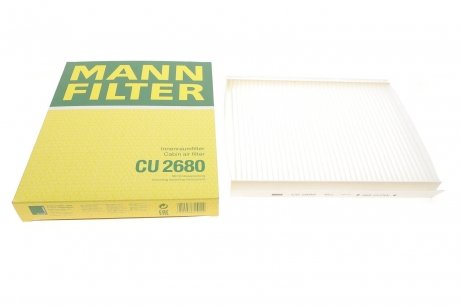 Фільтр салону Citroen Xsara Picasso 12/99- -FILTER MANN CU 2680