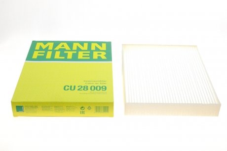 Фильтр воздуха салона -FILTER MANN CU28009
