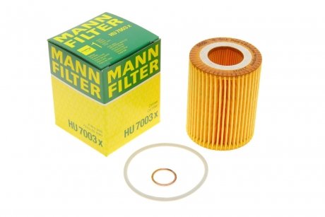 Фильтр масляный BMW 3 (F30/F31) 316/320i12- N13 HU 7003 X -FILTER MANN HU7003X