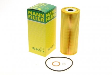 Масляный фильтр HU 947/1 X -FILTER MANN HU9471X