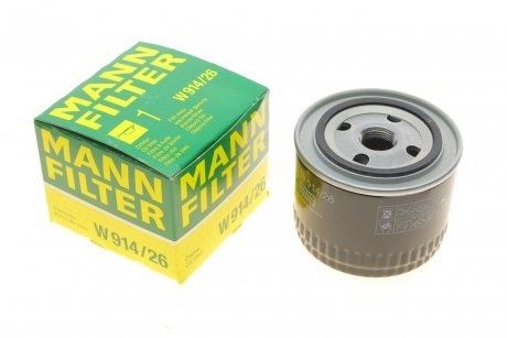 Фільтр масла -FILTER MANN W 914/26