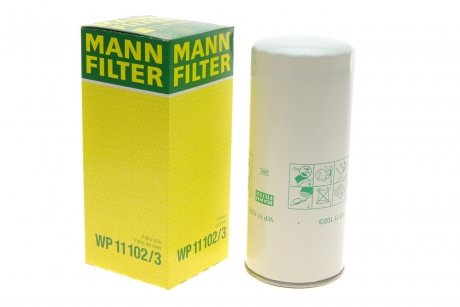 Масляный фильтр WP 11 102/3 -FILTER MANN WP111023 (фото 1)