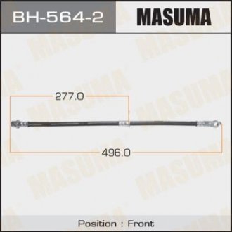 Шланг тормозной MASUMA BH5642