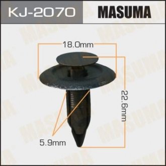 Клипса (кратно 10) MASUMA KJ2070