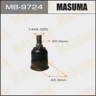 Опора шаровая нижняя Honda Accord (13-) MASUMA MB9724 (фото 1)