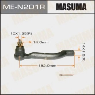 Наконечник кермовий MASUMA MEN201R