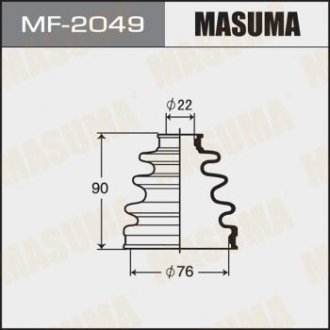 Пильник шруса зовнішнього Honda CR-V (07-12) MASUMA MF2049 (фото 1)