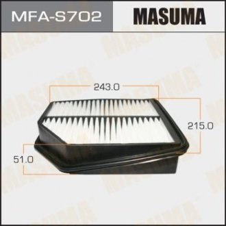 Фильтр воздушный SUZUKI/ ESCUDO/ TDB4W, TDA4W 08- MASUMA MFAS702 (фото 1)