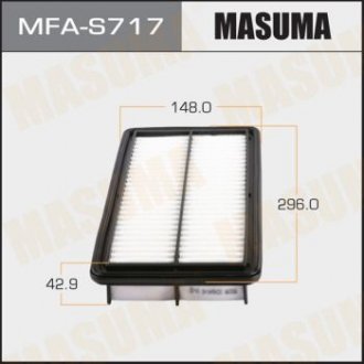 Фільтр повітряний Suzuki SX4 2.0 (10-16) MASUMA MFAS717 (фото 1)