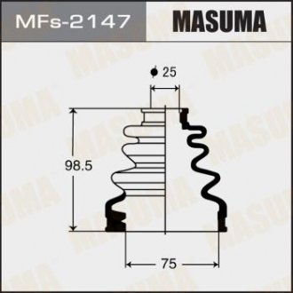 Пыльник ШРУСа (силикон)INFINITI Q70 (Y51) 5.6 AWD (15-20), INFINITI Q50 (03-18) MASUMA MFS2147