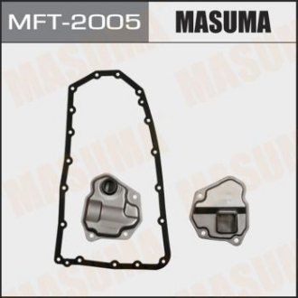 Фільтр АКПП (+прокладка піддону)) Mitsubishi ASX (12-15), Lancer (07-15), Outlander (05-)/ Nissan Qashqai (06-15), X-Trail (08-14) MASUMA MFT2005 (фото 1)