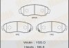 Колодка тормозная MASUMA MS8903 (фото 1)