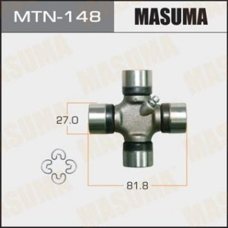 Крестовина карданного вала (27x81.8) Nissan Navara (05-), Pathfinder (05-14)/ To MASUMA MTN148