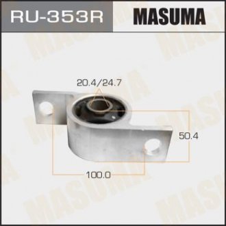 Сайлентблок Impreza /GG#CD#/передний нижний MASUMA RU353R