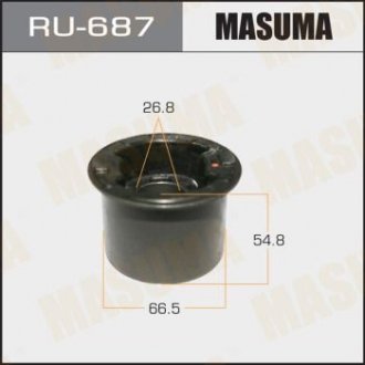 Сайлентблок переднього нижнього важеля задній Mazda CX5 (11-), 3 (13-), 6 (12-) MASUMA RU687