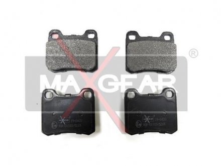 Комплект тормозных колодок, дисковый тормоз 19-0403 MAXGEAR 190403