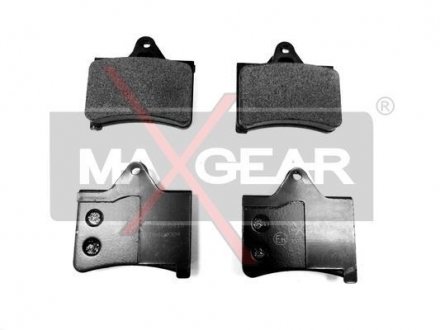 Комплект тормозных колодок, дисковый тормоз 19-0418 MAXGEAR 190418