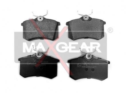 Комплект тормозных колодок, дисковый тормоз 19-0429 MAXGEAR 190429