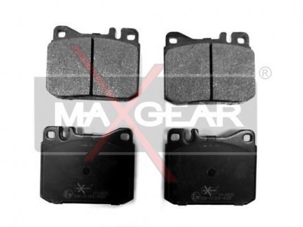 Комплект тормозных колодок, дисковый тормоз 19-0435 MAXGEAR 190435