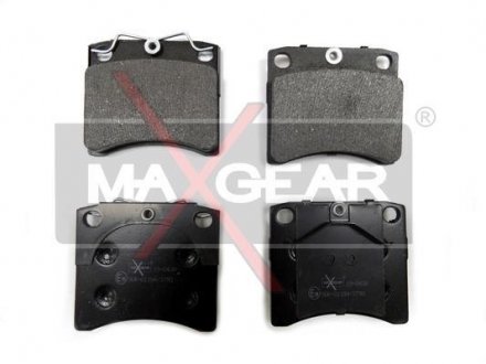 Комплект тормозных колодок, дисковый тормоз 19-0438 MAXGEAR 190438