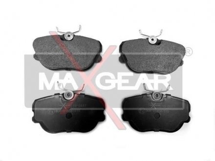 Комплект тормозных колодок, дисковый тормоз 19-0447 MAXGEAR 190447