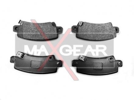 Комплект тормозных колодок, дисковый тормоз 19-0449 MAXGEAR 190449