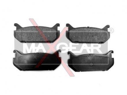 Комплект тормозных колодок, дисковый тормоз 19-0460 MAXGEAR 190460