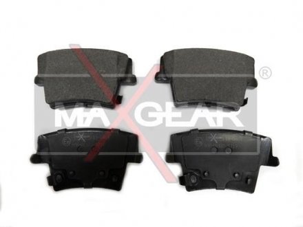 Комплект тормозных колодок, дисковый тормоз 19-0464 MAXGEAR 190464