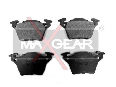 Комплект тормозных колодок, дисковый тормоз 19-0469 MAXGEAR 190469